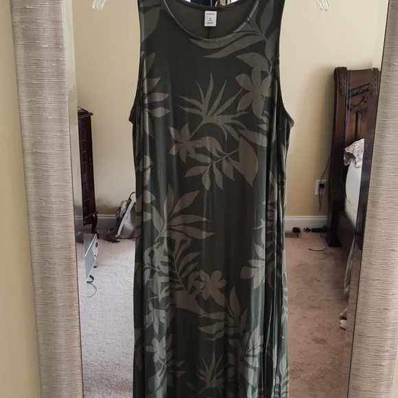 Shirt Dress Old Navy Womens Tall Dresses Old Navy Ladies Tall Sleeveless Dress  Olive Green
